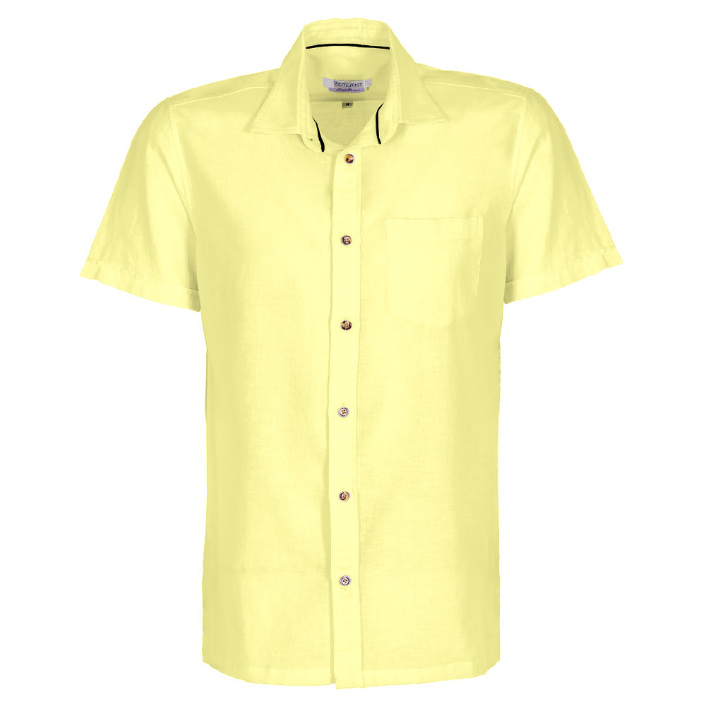 Men's Pure Cotton Bushirt (CTN-754|CLR/HSP|FOLA)