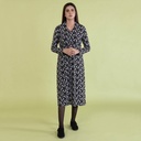 Women's Viscose Polyester Elastane Dresses (PVJS-3|1648)        