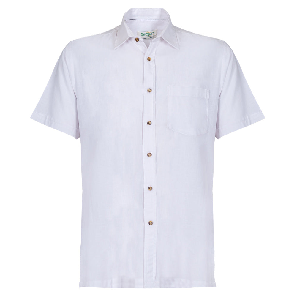 Men's Pure Linen Bushirt (LIN-1146|HSP)        