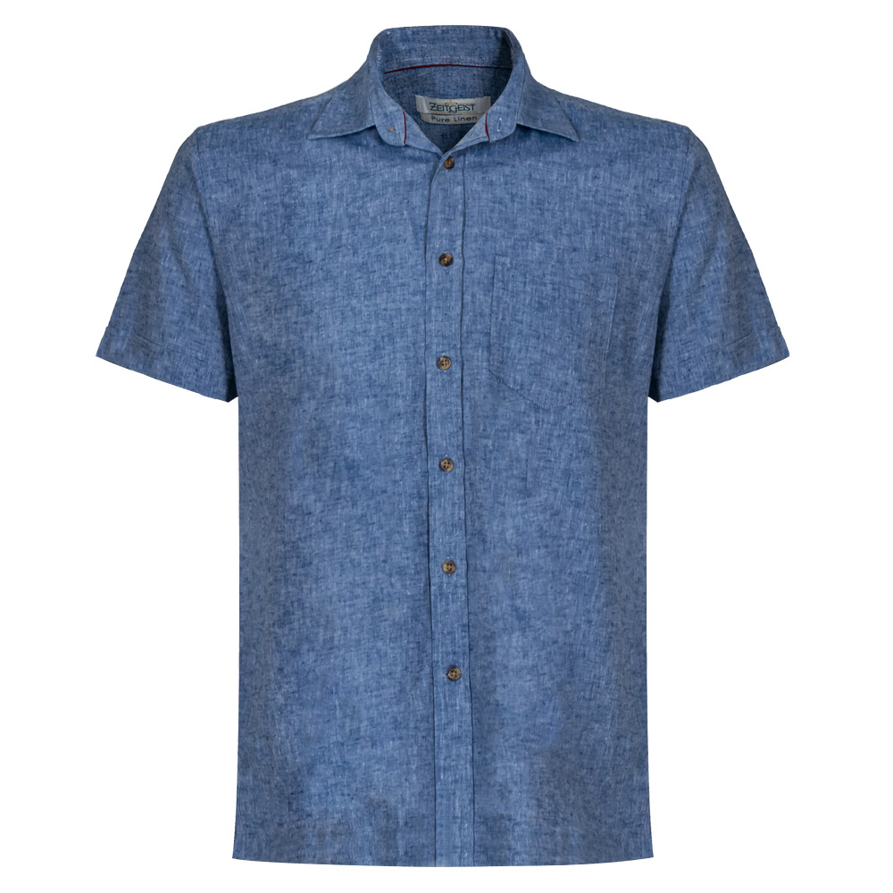 Men's Pure Linen Bushirt (LIN-1149|HSP)        