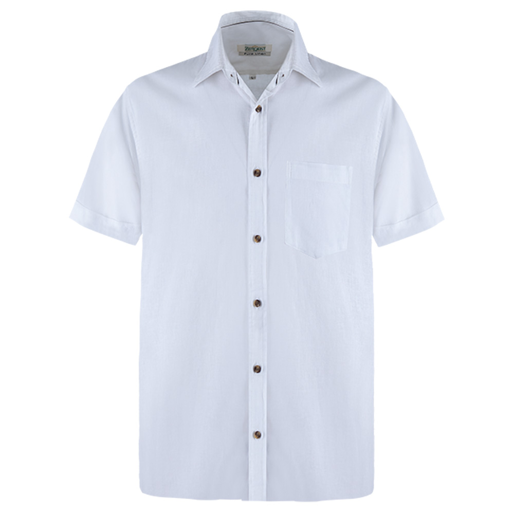 Men's Pure Linen Bushirt (LIN-1215|HSP)        