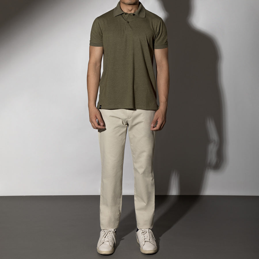 Men's Cotton Polyester Elastane T Shirt (CBJS-8/11|PKT)       