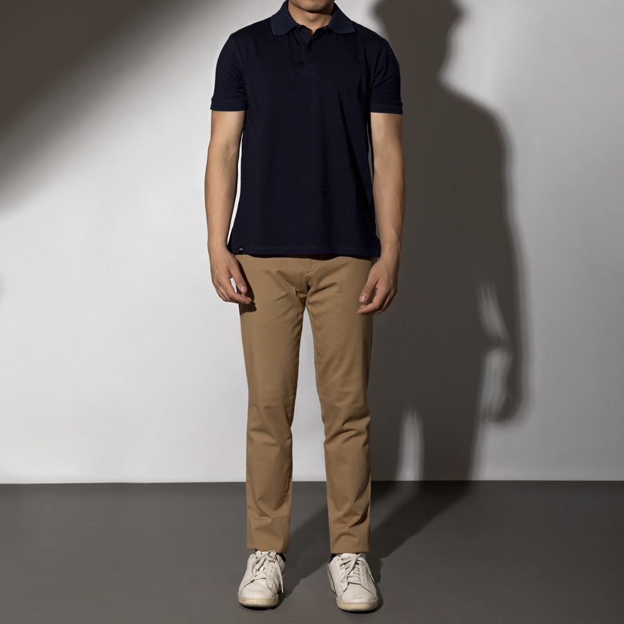Men's Cotton Polyester Elastane T Shirt (CBJS-13/14|PKT)       