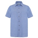 Men's Pure Linen Bushirt (LIN-1258|CLR/HSP)