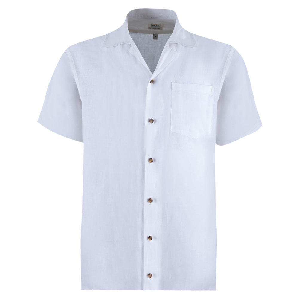 Men's Pure Linen Bushirt (LIN-1293|HSP)        