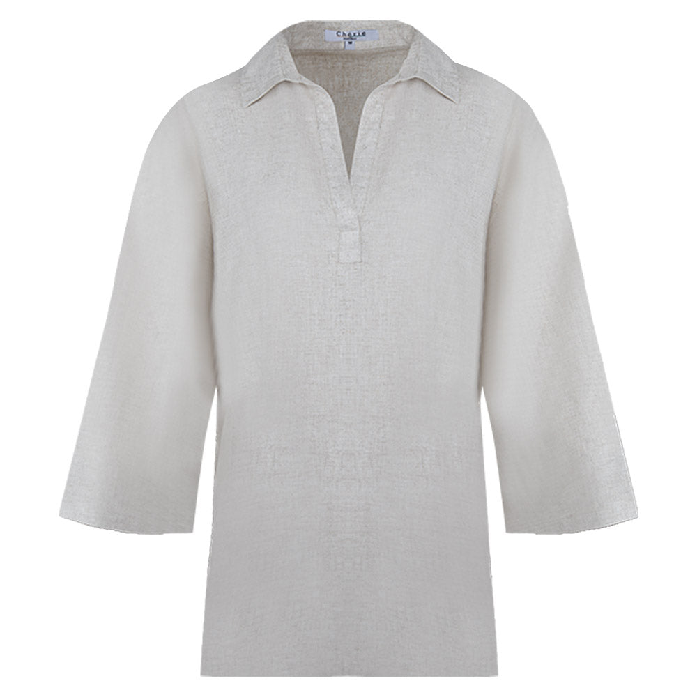 Women's Pure Linen Top (LIN-1274|1720)        