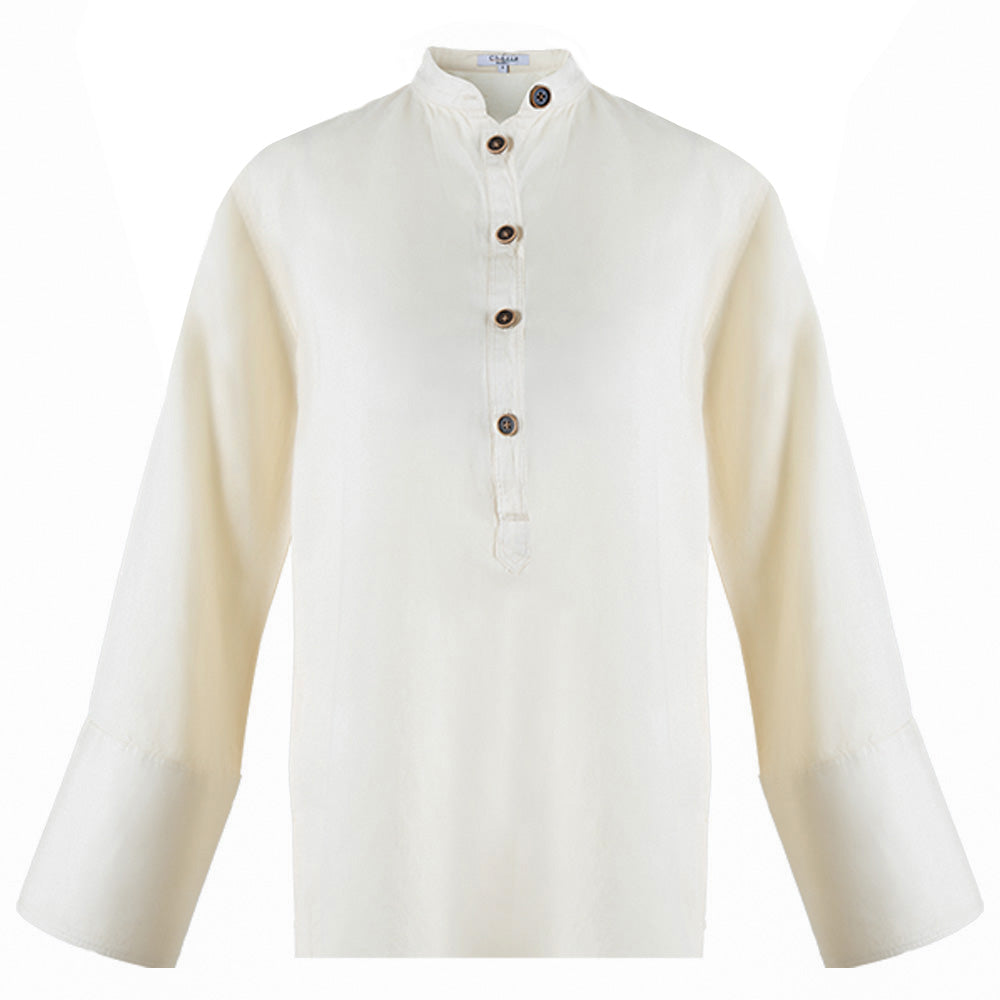 Women's Pure Linen Top (LIN-1278|1575)        