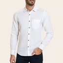 Men's Pure Linen Bushirt (LIN-1334|CLR/FSL)