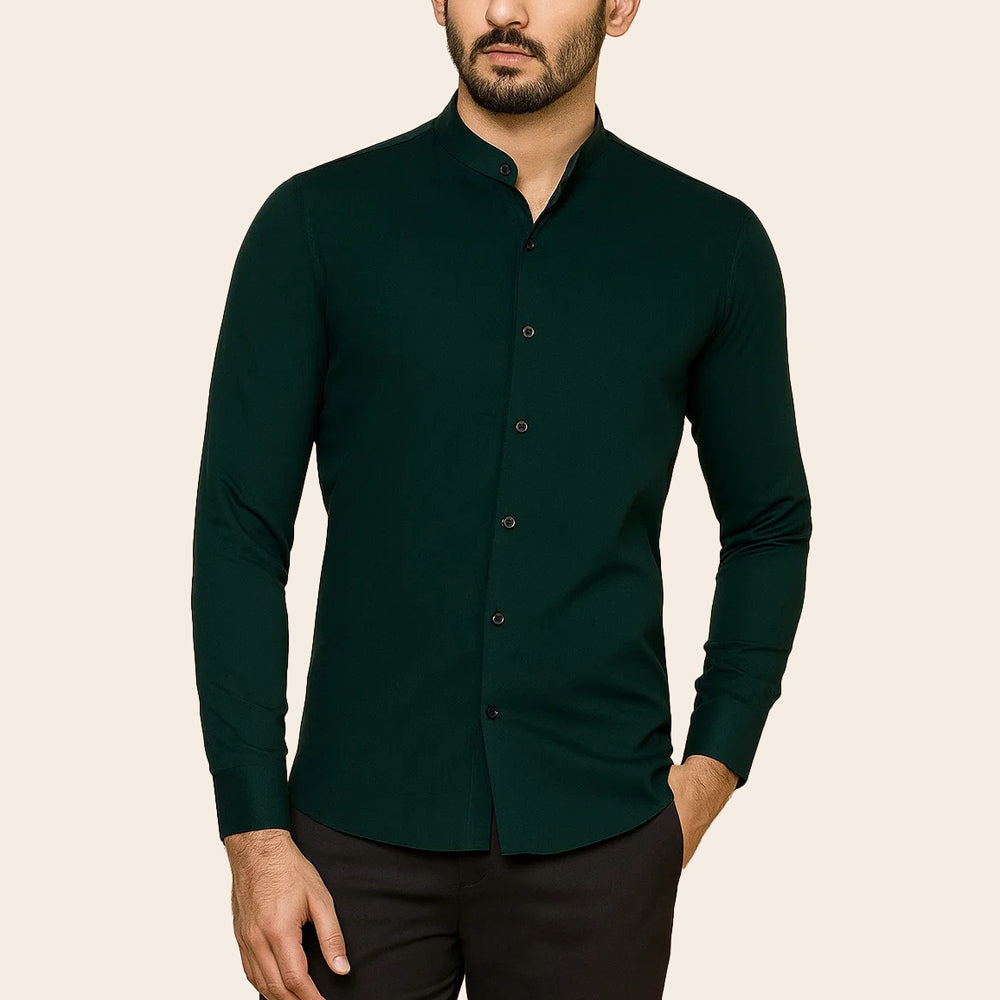 Men's Cotton Viscose Polyester Shirt (PKTBH-6|BND|FOLA)
