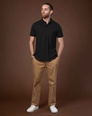 Men's Cotton Viscose Polyester T Shirt (PKTBH-9|PKT|FOLA)