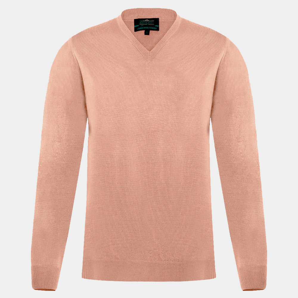 Men's Lambswool Country Sweater (LW-034|VNK/FSL)        