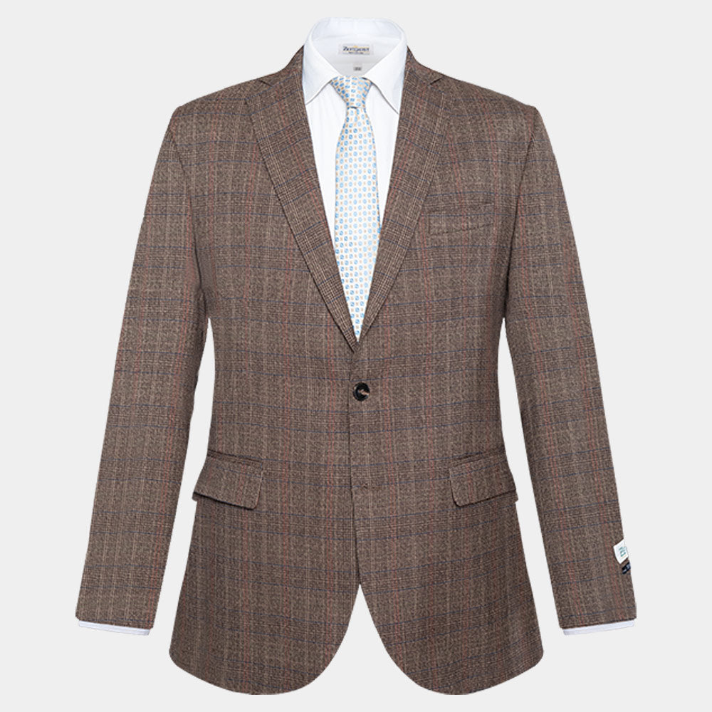 Men's Super Fine Wool Blend Jacket (JTR-152|TLF18)        