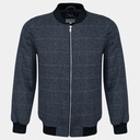 Men's Microfiber Bomber Jacket (KNT-82|BR3)       