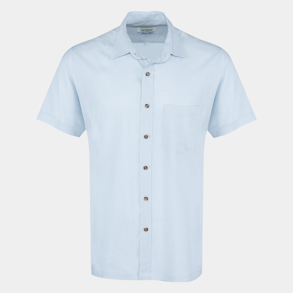 Men's Linen Lux Bushirt (LINCLX-11|CLR/HSP)