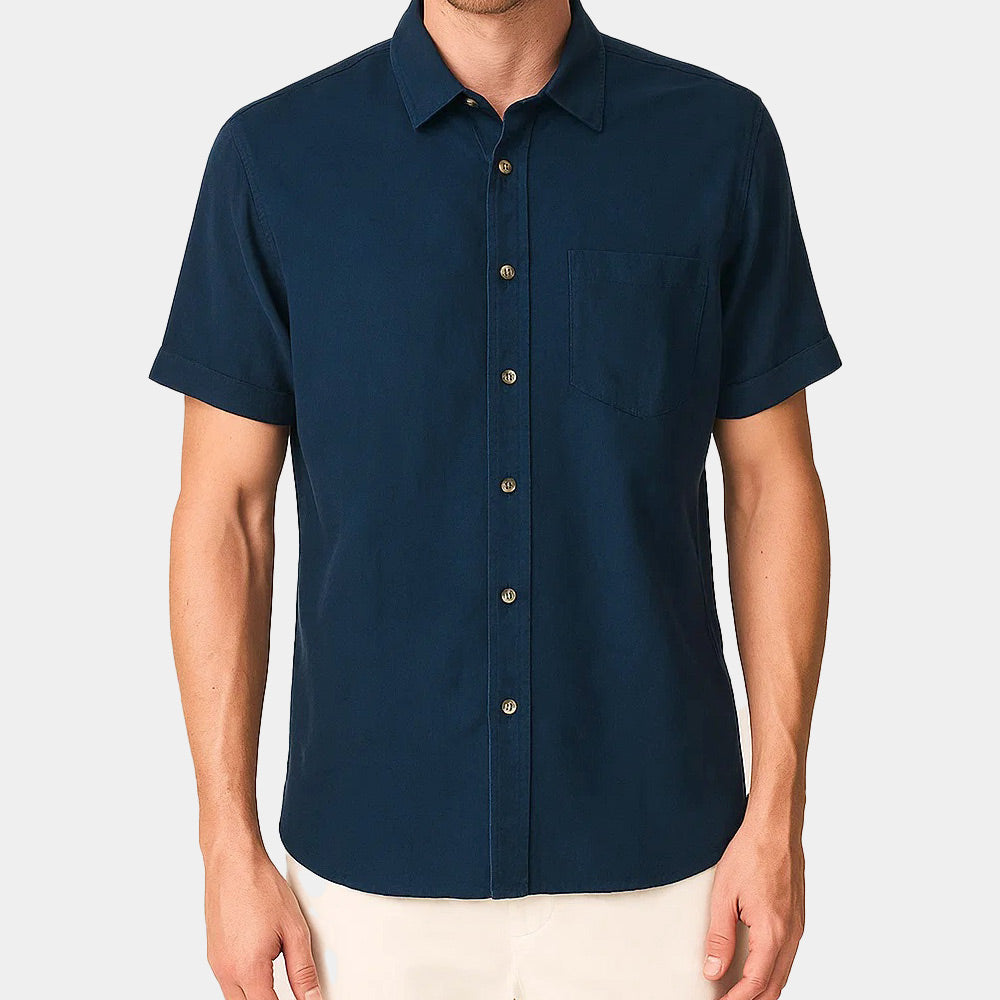 Men's Linen Lux Bushirt (LINCLX-13|CLR/HSP)