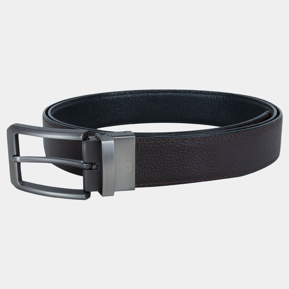 Men's Reversible Leather Belt (ZAL-41/BTL-6|MAT)