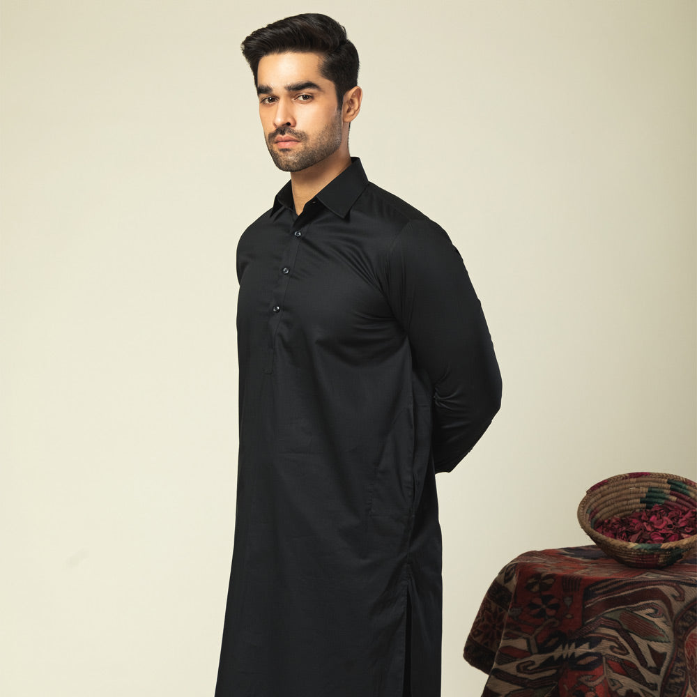 Men's Pure Cotton Kameez Shalwar (CTUPSH-2|U3234/CLR-RCF)       