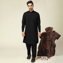 Men's Viscose Blend Kameez Shalwar (RVLPSH-1|U3234/BND-CCF)       