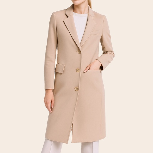 Women's Microfiber Half Coat (KNT-78|1802)       