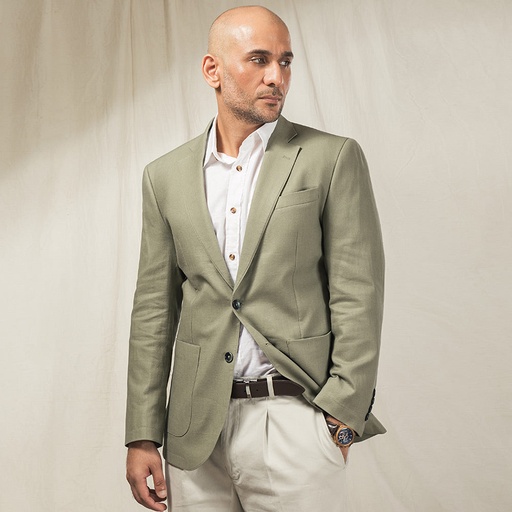 Men's Linen Breeze Jacket (LINCBZ-6|TLF18)        