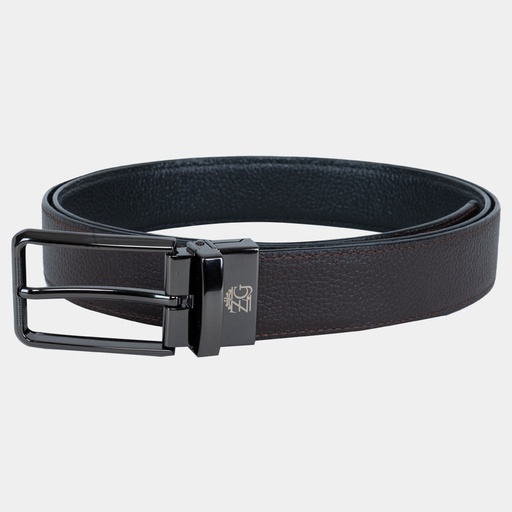 [49128-49121] Men's Reversible Leather Belt (ZAL-44/BTL-6|MAT)