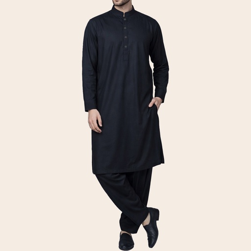Men's Kameez Shalwar (RVLPSH-1|U3234/BND-CCF)