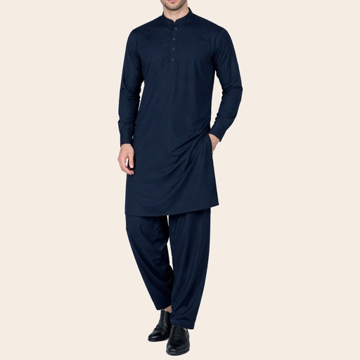 Men's Viscose Blend Kameez Shalwar (RVLPSH-2|U3234/BND-CCF)       