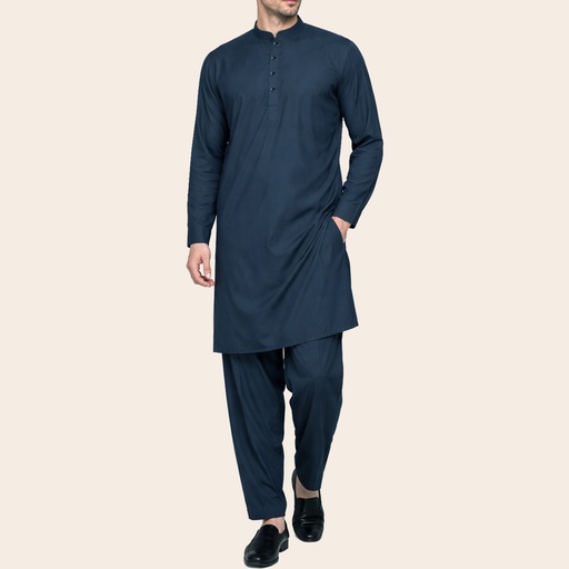 Men's Kameez Shalwar (RVLPSH-4|U3234/BND-CCF)