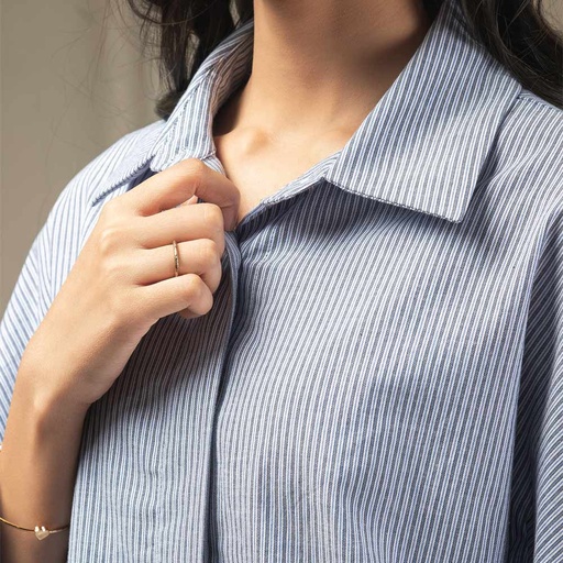 Women's Linen Cotton Top (LIN-1437|OSU2647)        