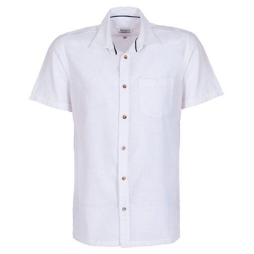 Men's Pure Linen Bushirt (LIN-1111|CLR/HSP)