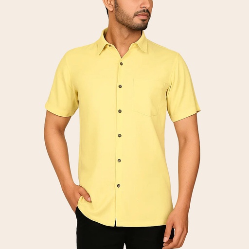 Men's Cotton Microfiber Bushirt (PKPH-6|CLR/HSP)