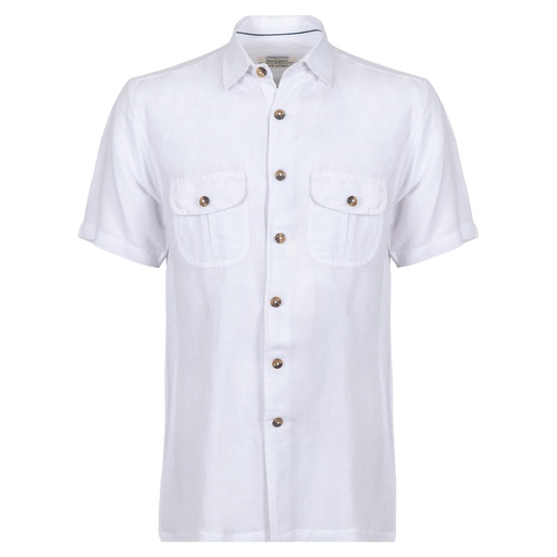 Men's Pure Linen Bushirt (LIN-1173|CLR/HSP)