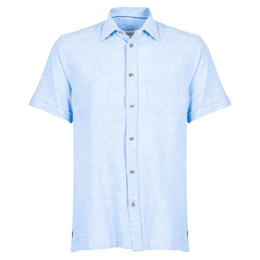 Men's Pure Linen Bushirt (LIN-1176|CLR/HSP)