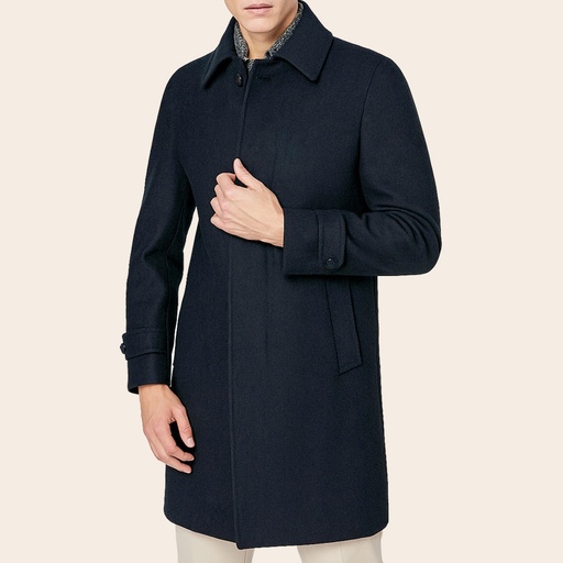Men's Wool Blend Half Coat (BL-126|MCT)       