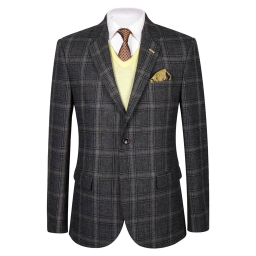 [21721|ZGW0|38] Sullivan's Wool Blend Mens Blazer (JWB-227|MD19)       