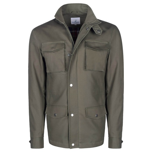 [21968-D1-M] Sullivan's Cotton Water Repellent Mens Coat (CTN-693|MDS)       