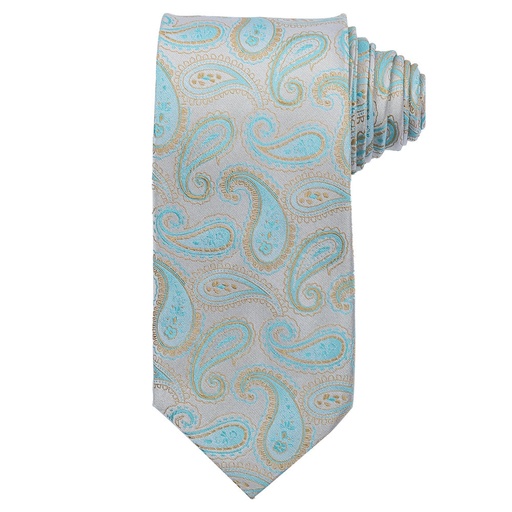 [34533-D1-FREE] Men's Pure Silk Tie (TIE-D/YY26737|REG)        