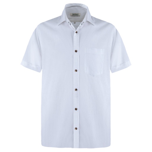 Men's Pure Linen Bushirt (LIN-1215|CLR/HSP)