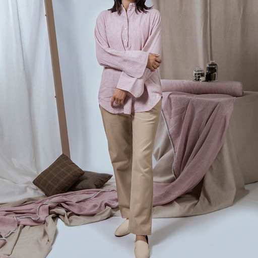 Women's Pure Linen Top (LIN-1233|1575)        