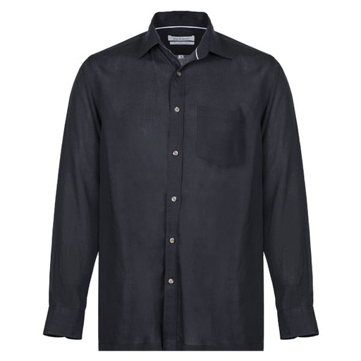 Men's Pure Linen Bushirt (LIN-1131|CLR/FSL)