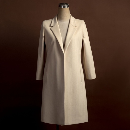 Women's Microfiber Over Coat (KNT-34|1122)       