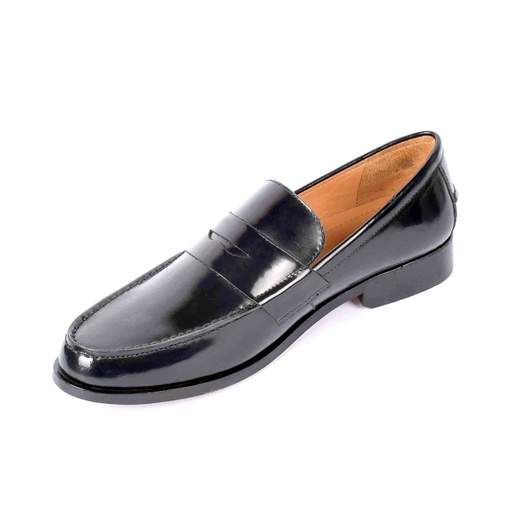[UNI-2311|UNI0|0] Black Patent Leather Penny Loafer (UENT-MW-2|MIS/1)