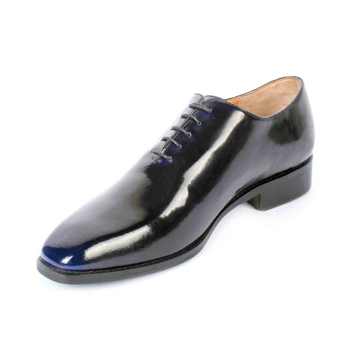 [UNI-2314|UNI0|0] Blue Patent Leather Oxford (UENT-MW-5|MIS/1)