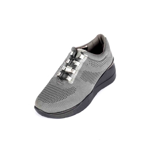 [UNI-2351|UNI0|0] Grey Textured Suede Sneaker (PAK-SER-19-11-14270|MIS/1)