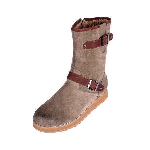[UNI-2360|UNI0|0] Brown Plain Suede Boot (PAK-SER-4|MIS/1)