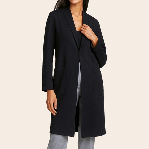 Women's Microfiber Half Coat (KNT-33|1663)       