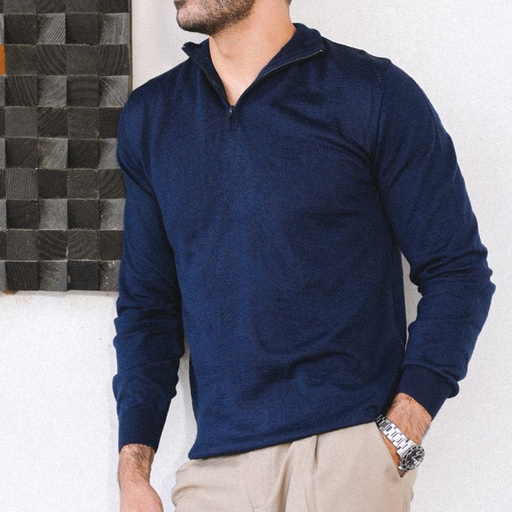 Men's Club Merino Sweater (LY-9052|HNK/FSQ)        