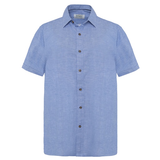 Men's Pure Linen Bushirt (LIN-1258|CLR/HSP)