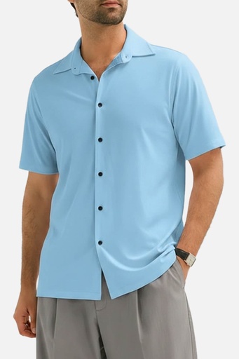 Men's Viscose Blend Bushirt (PKPVB-2|FCL/HSL|FOLA)