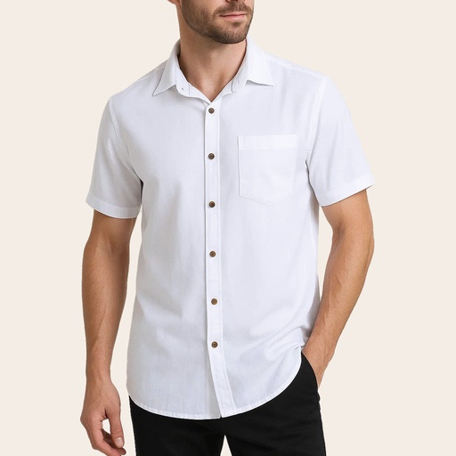 Men's Bushirt (LIN-1351|CLR/HSP|FOLA)